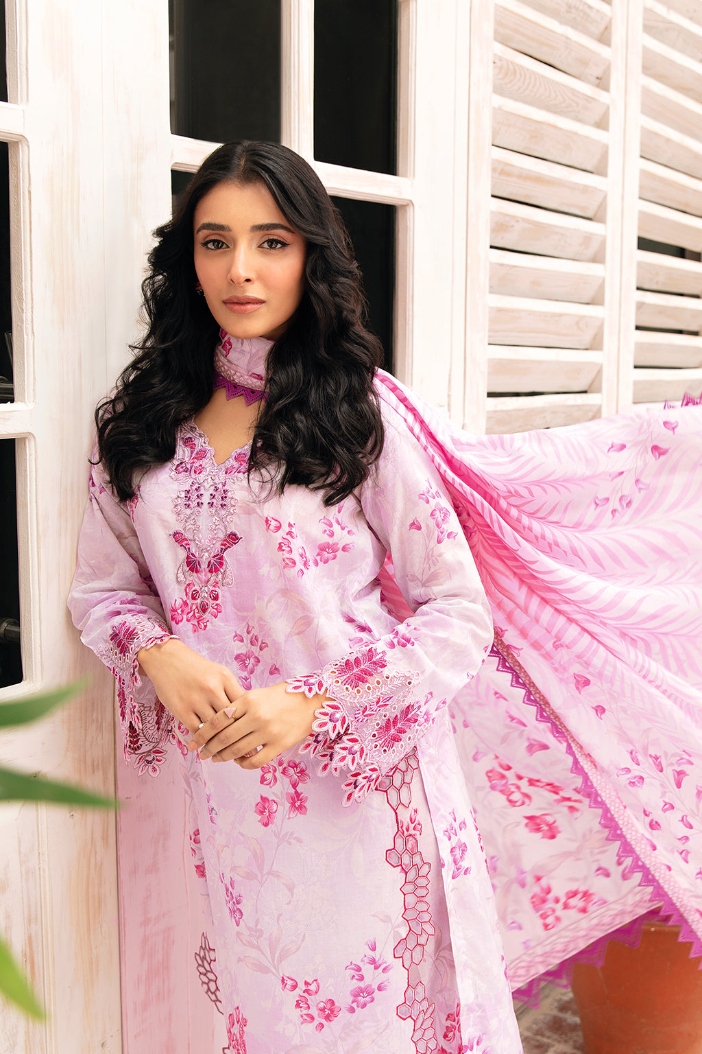 Ramsha | Rangrez Lawn Collection | N-405 -  Ramsha Casuals - Original Designer Dress - House of Maryam