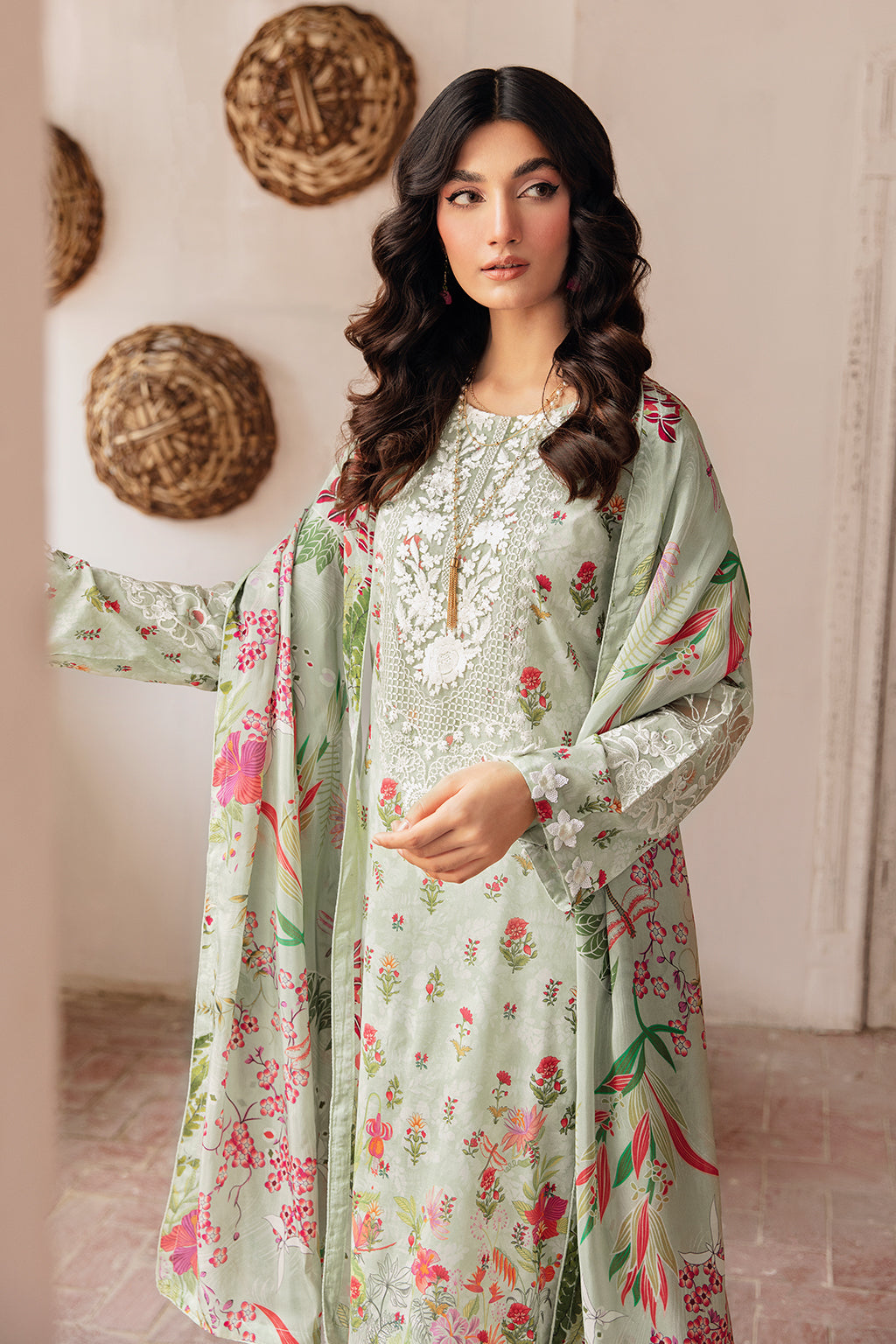 Ramsha | Rangrez Lawn Collection | N-409 -  Ramsha Casuals - Original Designer Dress - House of Maryam