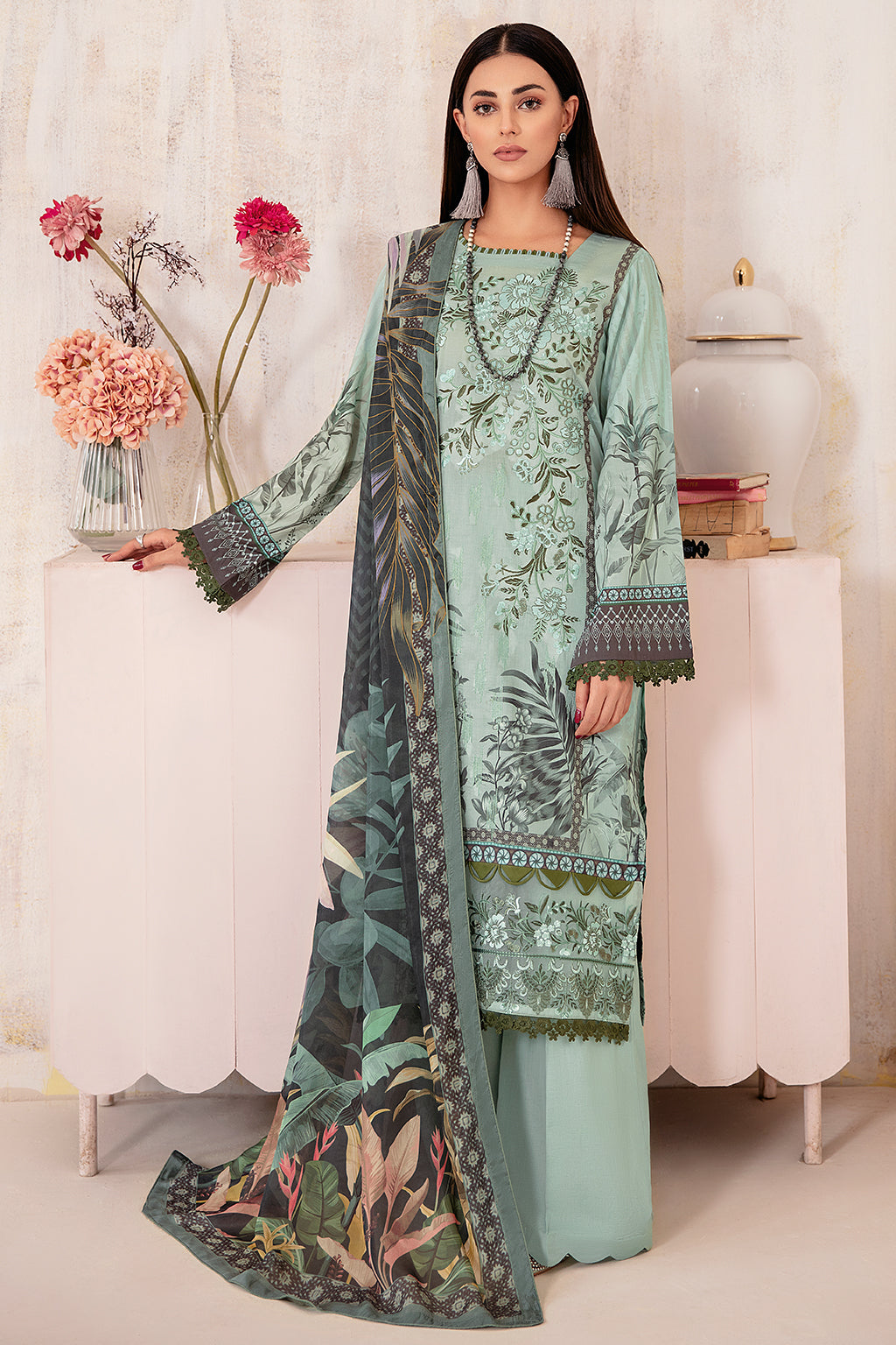 Ramsha | Rangrez Lawn Collection | N-301 -  Ramsha Casuals - Original Designer Dress - House of Maryam