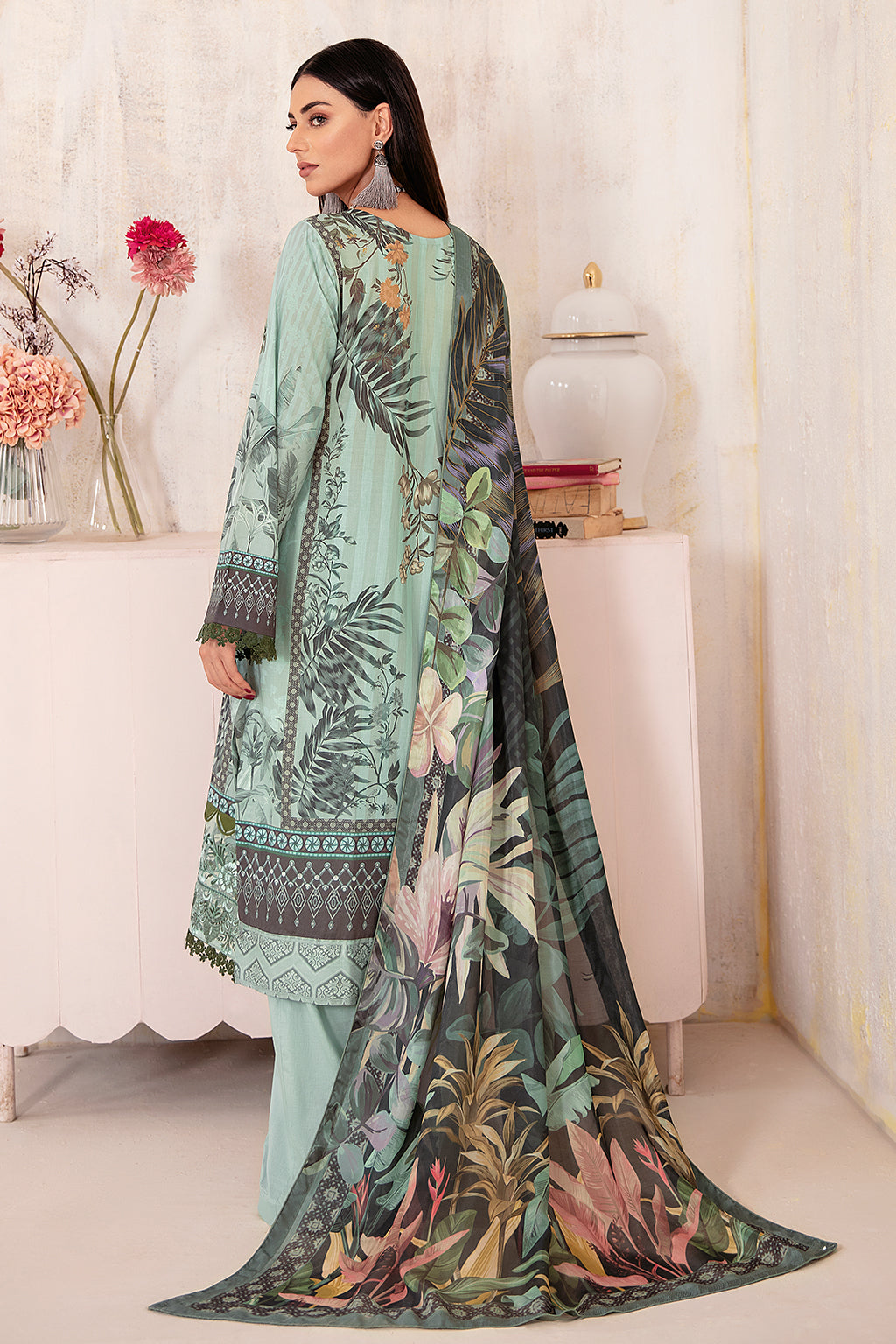 Ramsha | Rangrez Lawn Collection | N-301 -  Ramsha Casuals - Original Designer Dress - House of Maryam