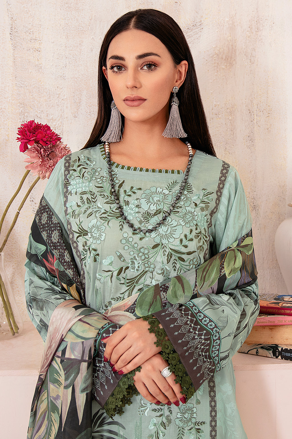 Ramsha | Rangrez Lawn Collection | N-301 -  Ramsha Casuals - Original Designer Dress - House of Maryam