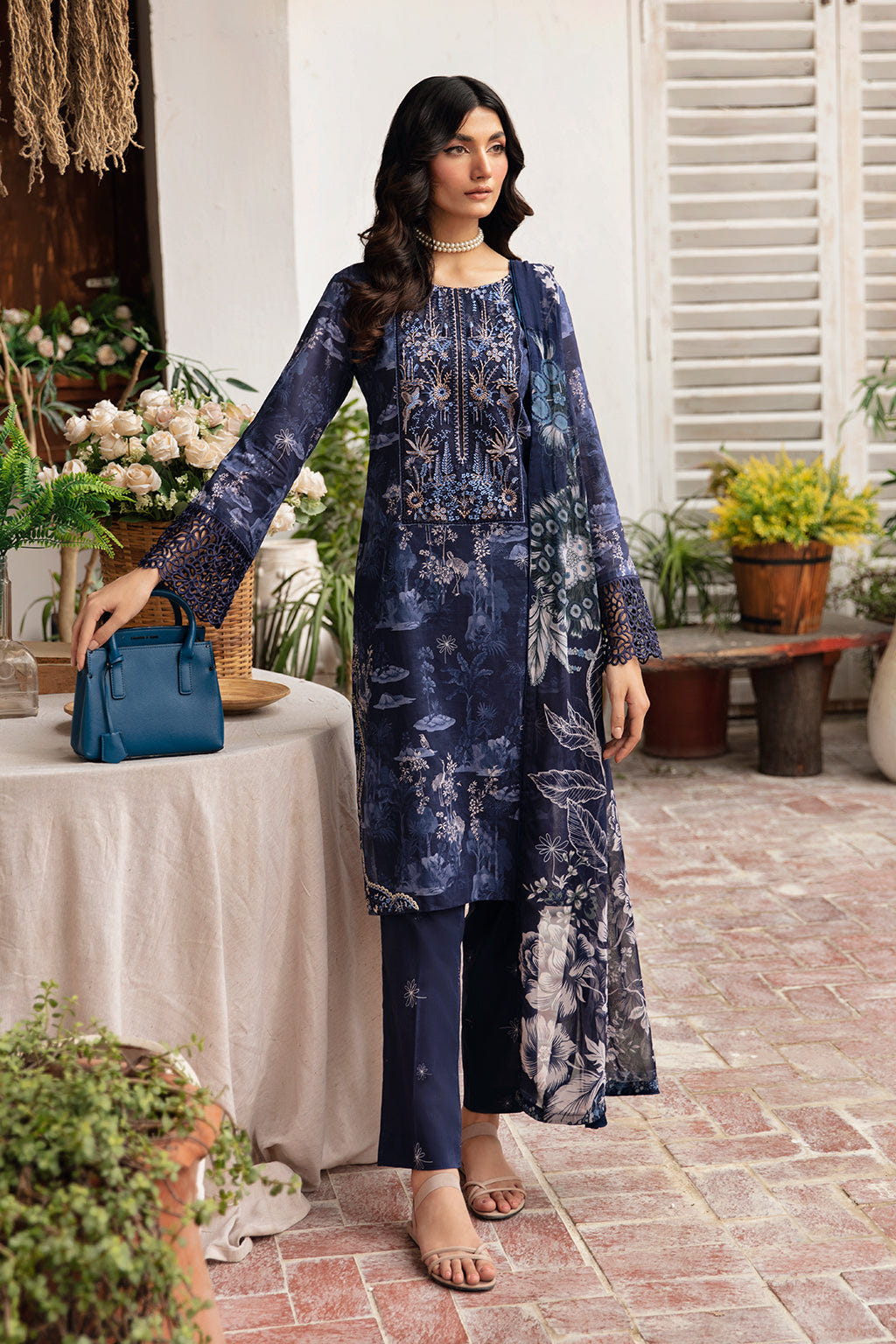 Ramsha | Rangrez Lawn Collection | N-404 -  Ramsha Casuals - Original Designer Dress - House of Maryam