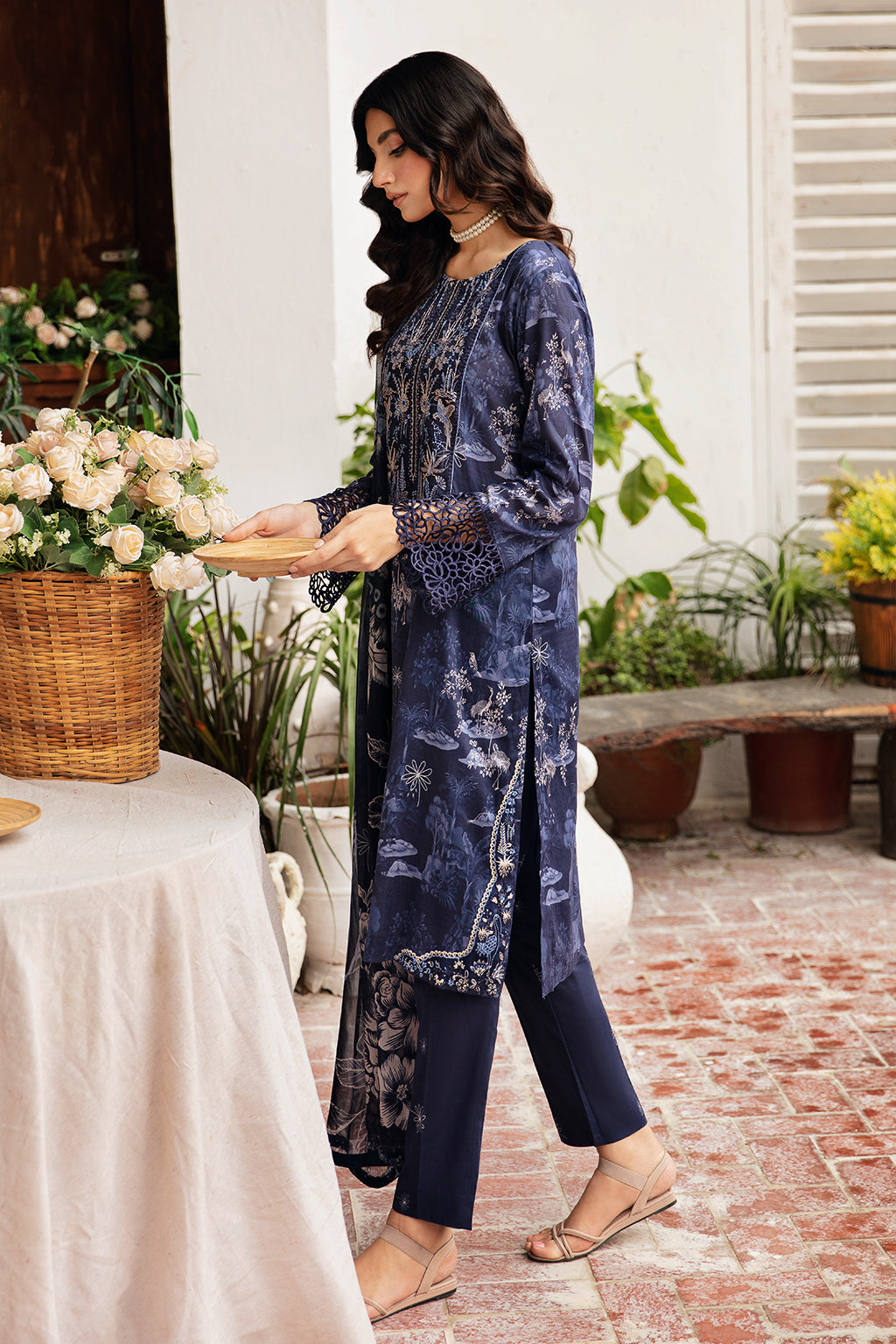 Ramsha | Rangrez Lawn Collection | N-404 -  Ramsha Casuals - Original Designer Dress - House of Maryam