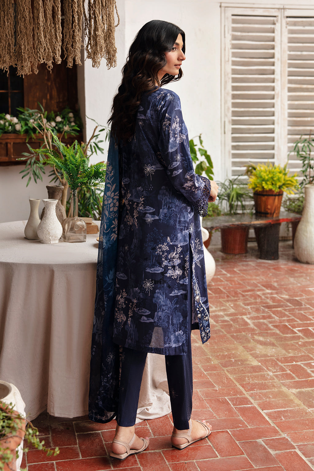 Ramsha | Rangrez Lawn Collection | N-404