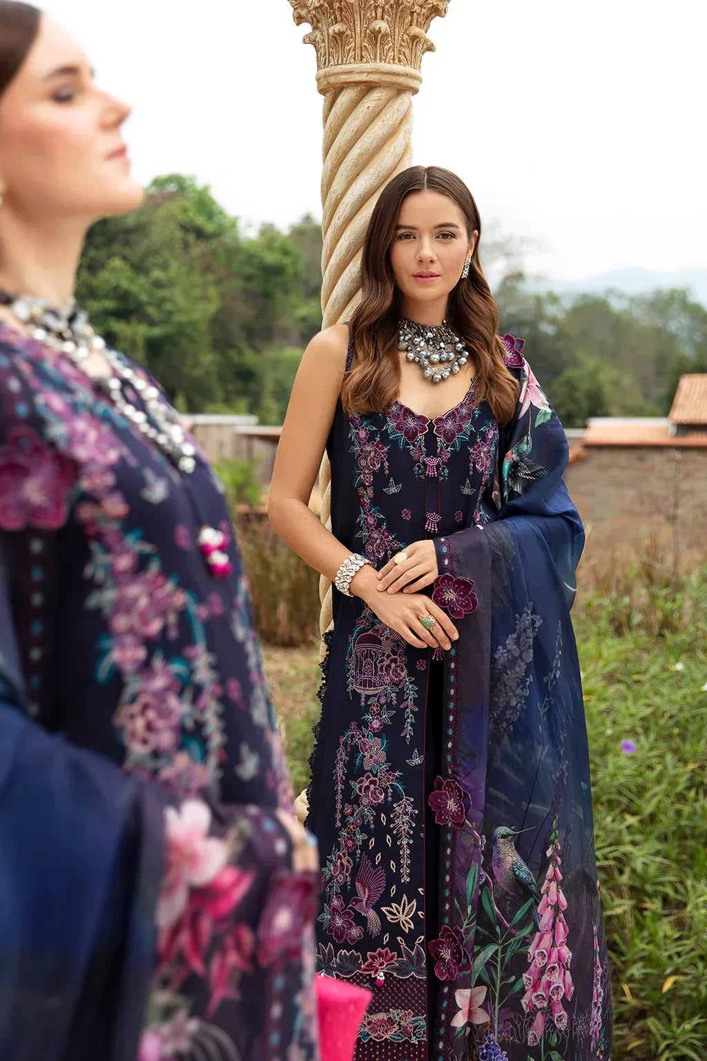 Ramsha | Andaz Collection | Deep Blue by Designer Ramsha - House of Maryam - Pakistani Designer Ethnic Wear in {{ shop.shopifyCountryName }}