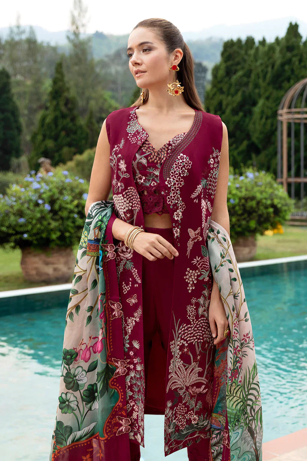 Ramsha | Andaz Collection | CRIMSON GLOW