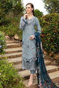 Ramsha | Andaz Collection | ALICE BLUE by Designer Ramsha - House of Maryam - Pakistani Designer Ethnic Wear in {{ shop.shopifyCountryName }}