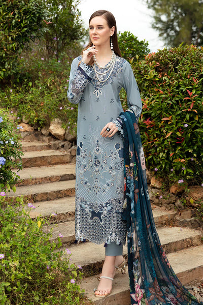 Ramsha | Andaz Collection | ALICE BLUE -  Ramsha Luxury - Original Designer Dress - House of Maryam