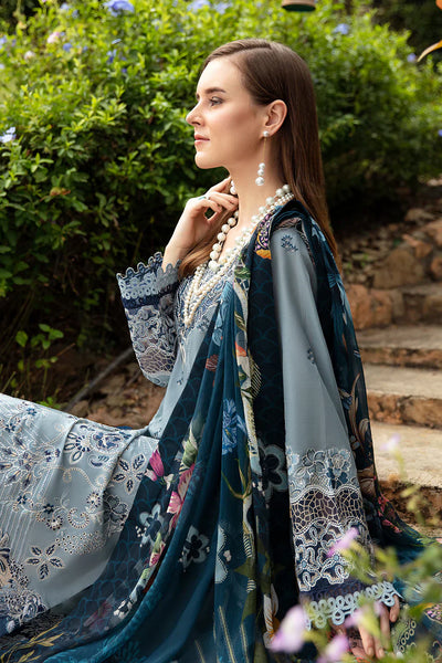 Ramsha | Andaz Collection | ALICE BLUE -  Ramsha Luxury - Original Designer Dress - House of Maryam