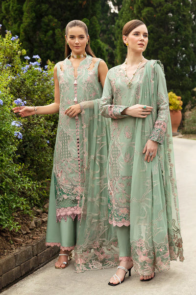 Ramsha | Andaz Collection | PASTEL GREEN -  Ramsha Luxury - Original Designer Dress - House of Maryam