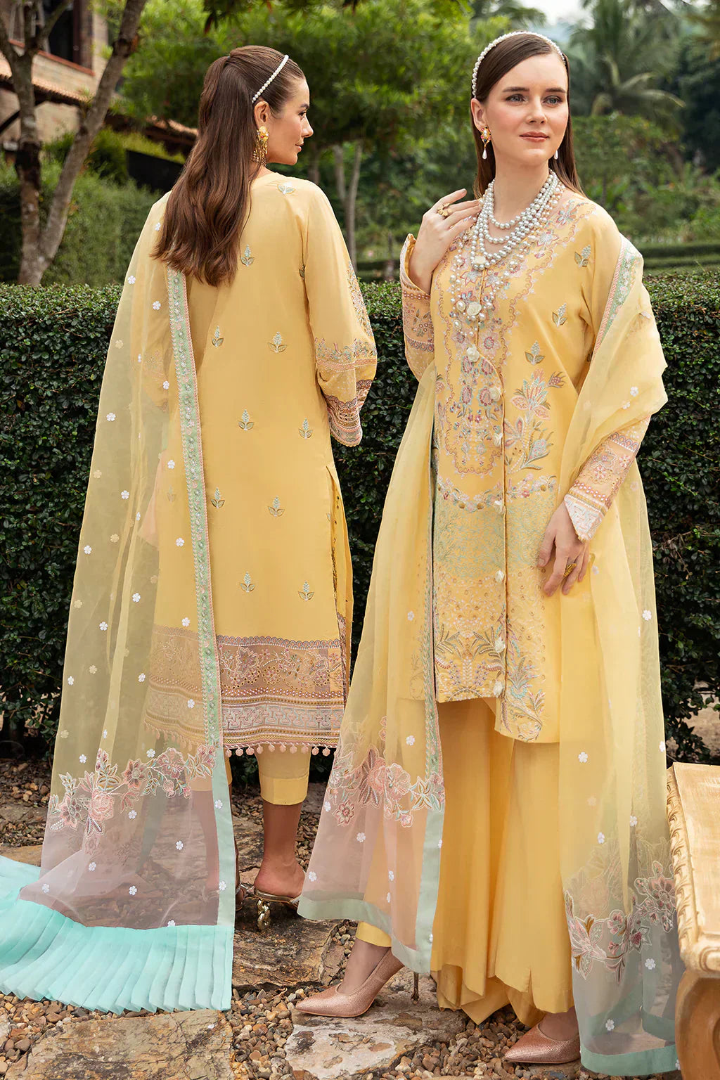 Ramsha | Andaz Collection | MELLOW YELLOW by Designer Ramsha - House of Maryam - Pakistani Designer Ethnic Wear in {{ shop.shopifyCountryName }}