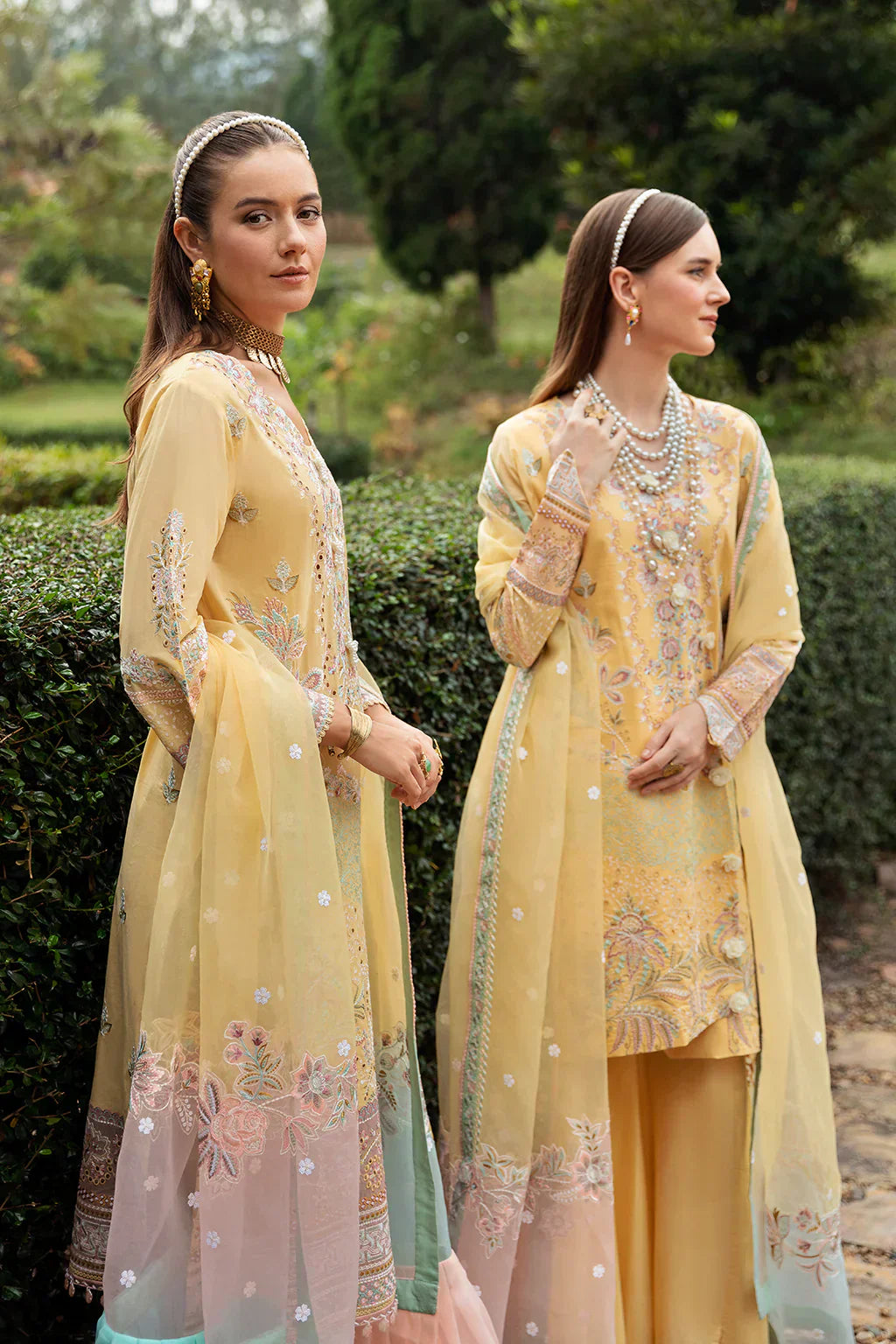 Ramsha | Andaz Collection | MELLOW YELLOW by Designer Ramsha - House of Maryam - Pakistani Designer Ethnic Wear in {{ shop.shopifyCountryName }}