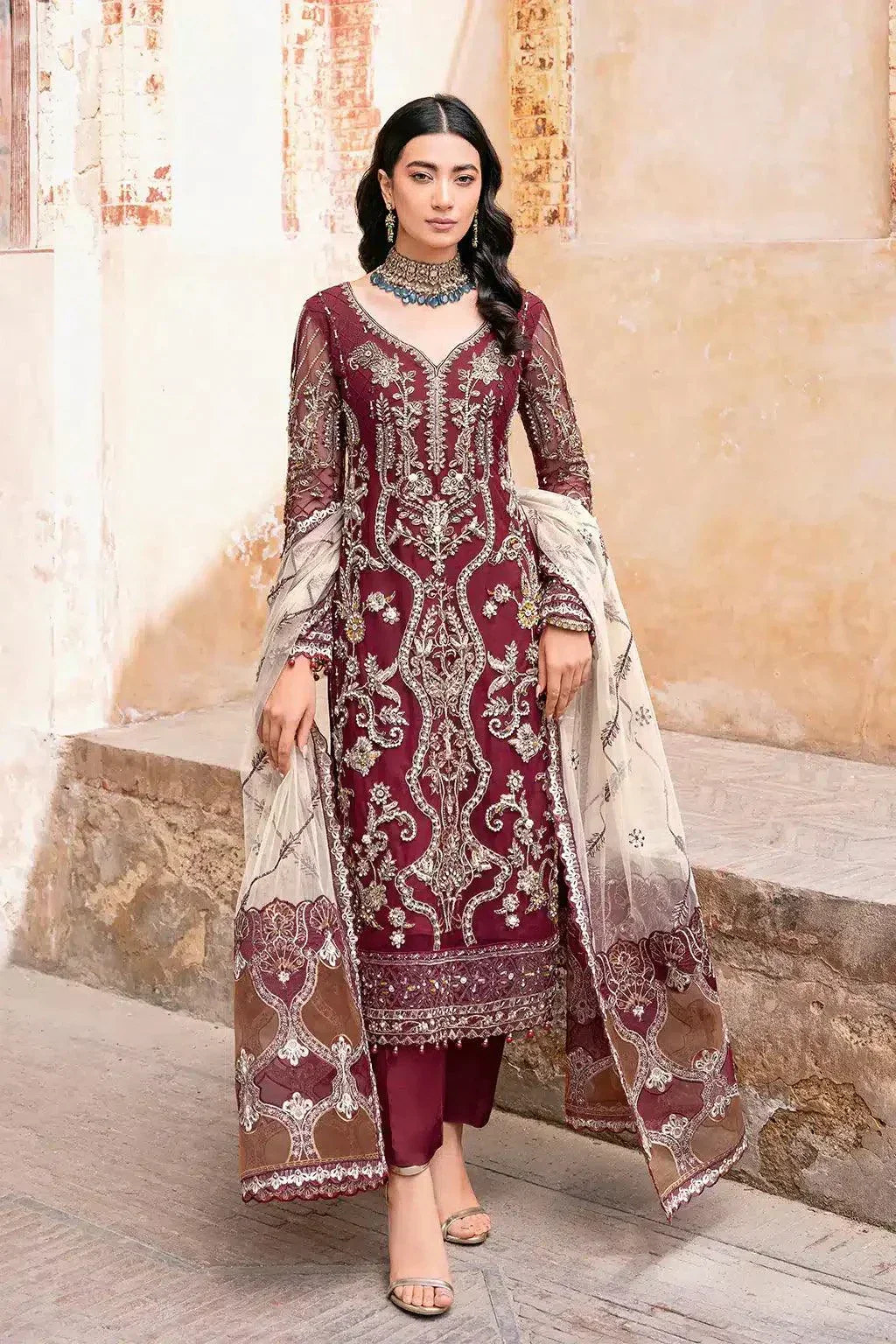 Ramsha | Luxury Wedding Collection 23 | H-203 -  Ramsha Bridal - Original Designer Dress - House of Maryam