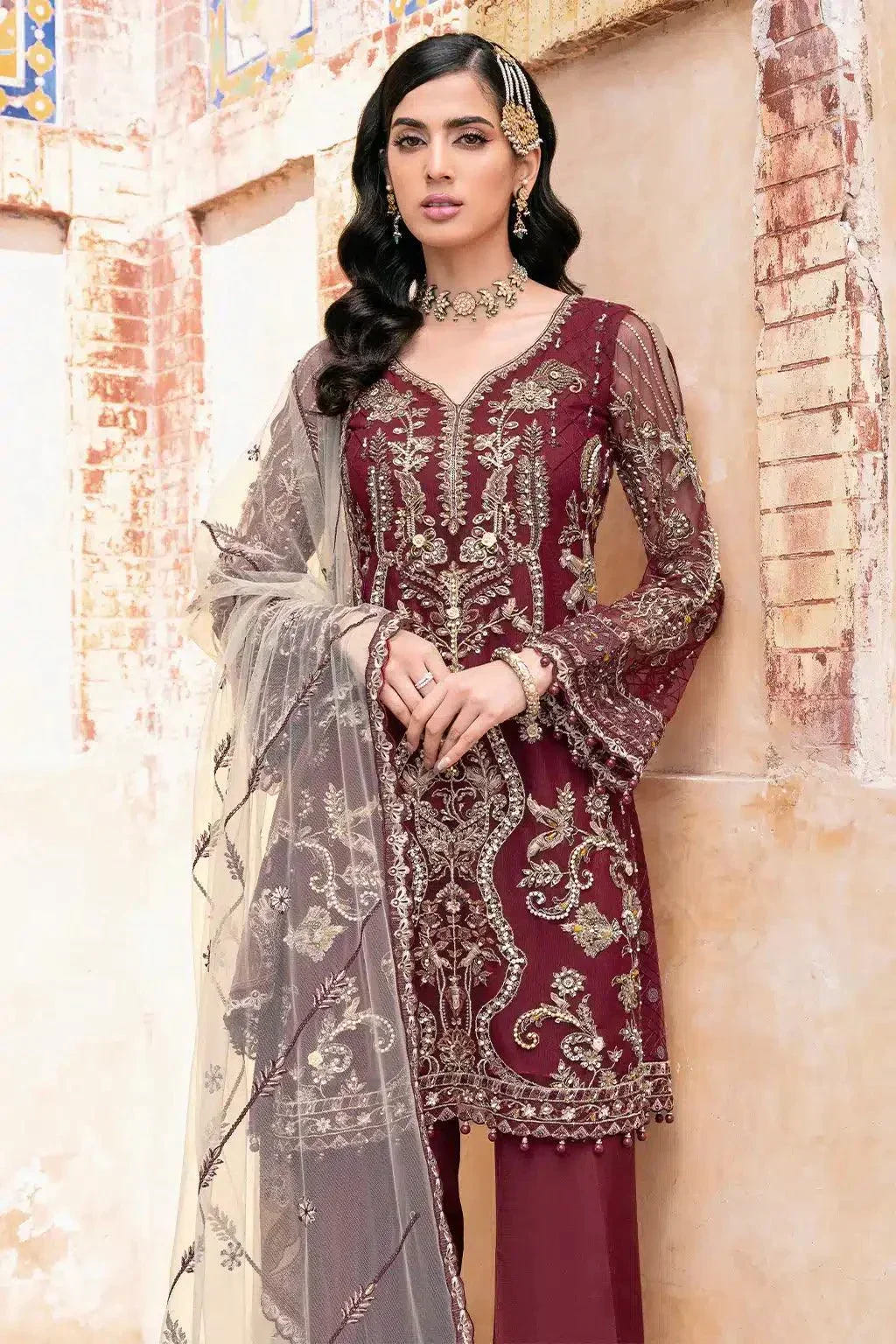 Ramsha | Luxury Wedding Collection 23 | H-203 -  Ramsha Bridal - Original Designer Dress - House of Maryam