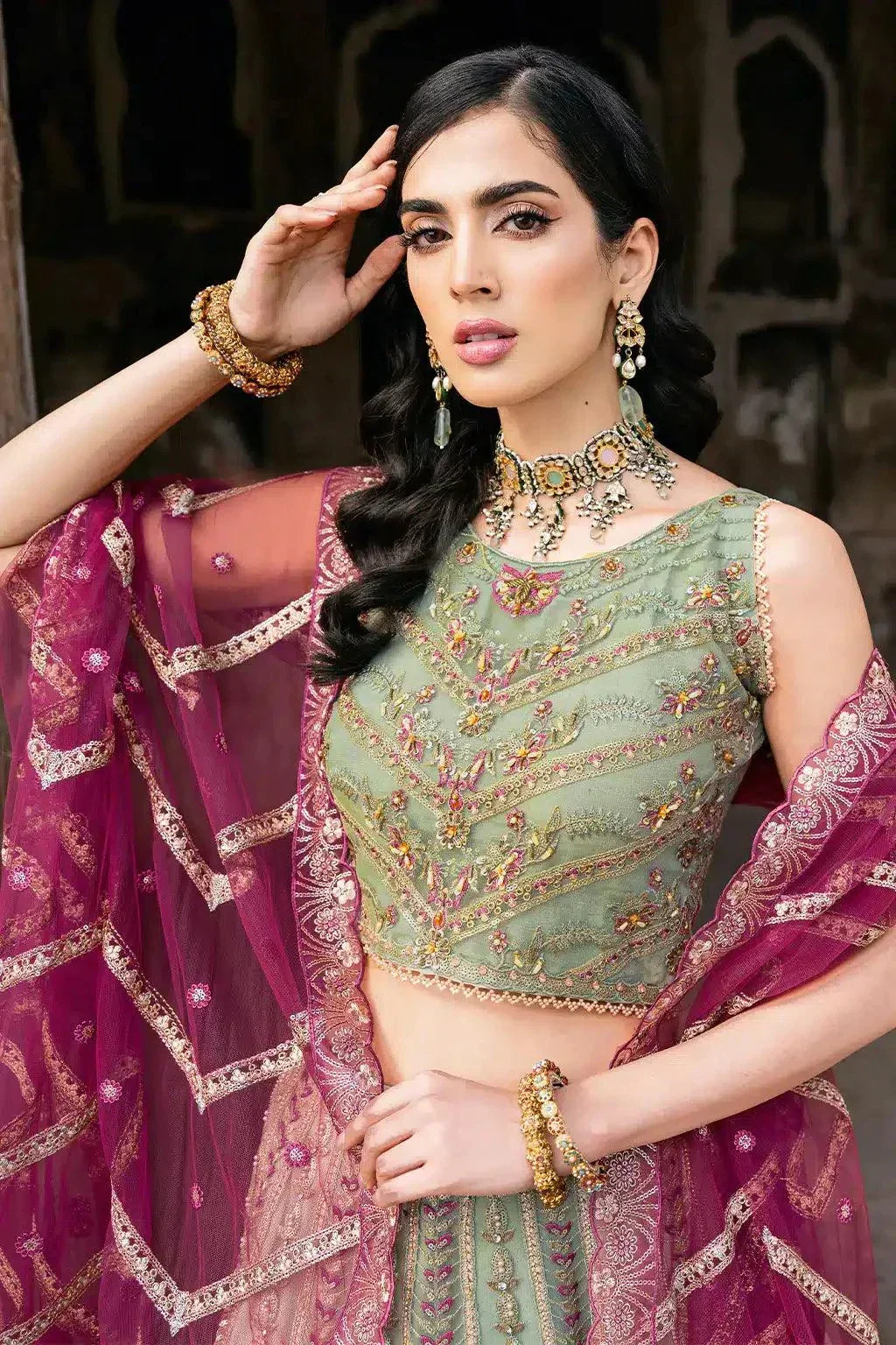 Ramsha | Luxury Wedding Collection 23 | H-206 -  Ramsha Bridal - Original Designer Dress - House of Maryam