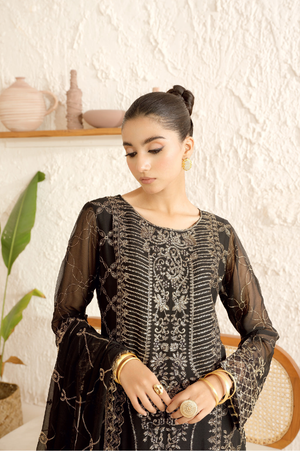 Ramsha | Sonehri Collection | BB-107 -  Ramsha Ladies Clothes - Original Designer Dress - House of Maryam
