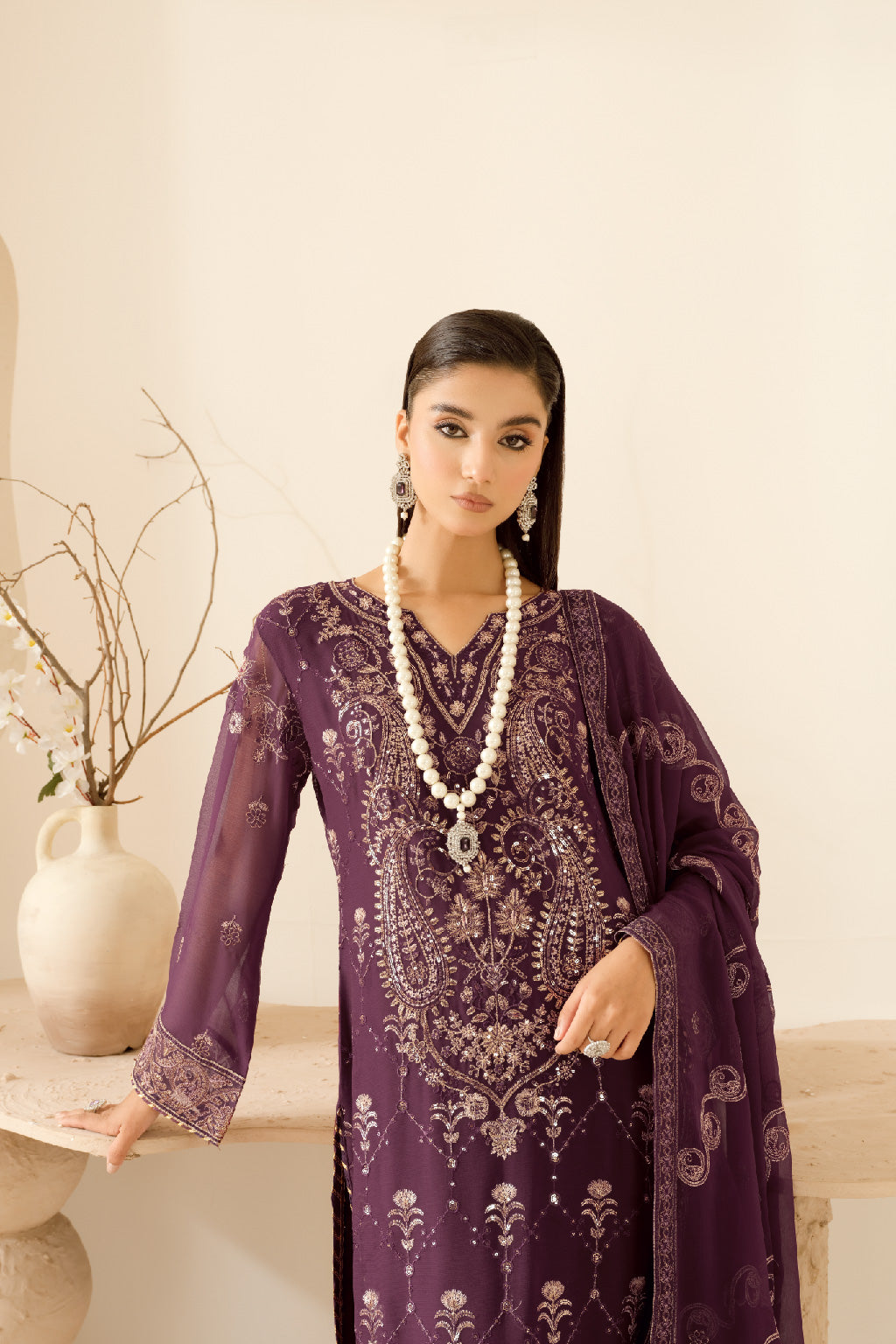 Ramsha | Sonehri Collection | BB-109 -  Ramsha Ladies Clothes - Original Designer Dress - House of Maryam