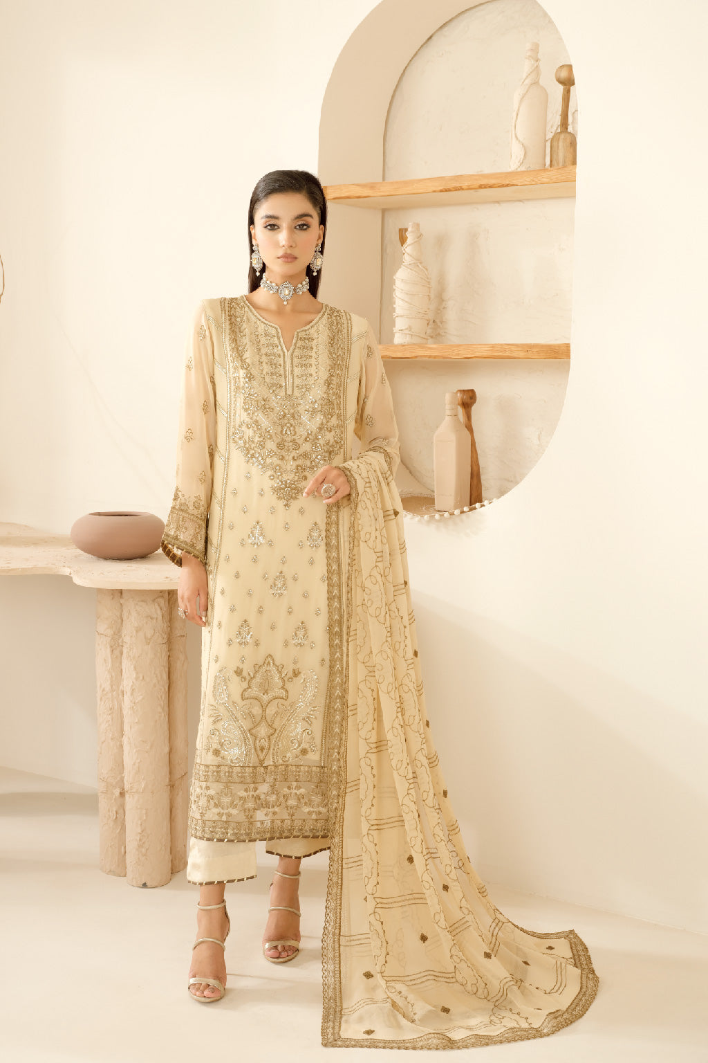 Ramsha | Sonehri Collection | BB-104 -  Ramsha Ladies Clothes - Original Designer Dress - House of Maryam