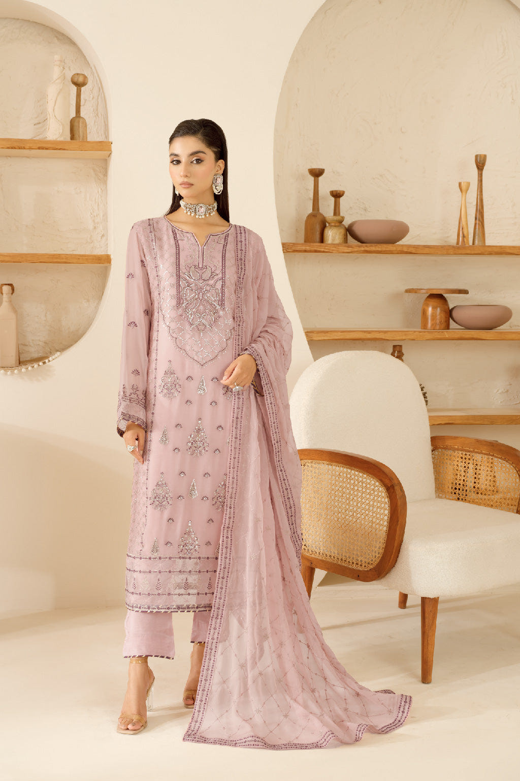 Ramsha | Sonehri Collection | BB-102 -  Ramsha Ladies Clothes - Original Designer Dress - House of Maryam
