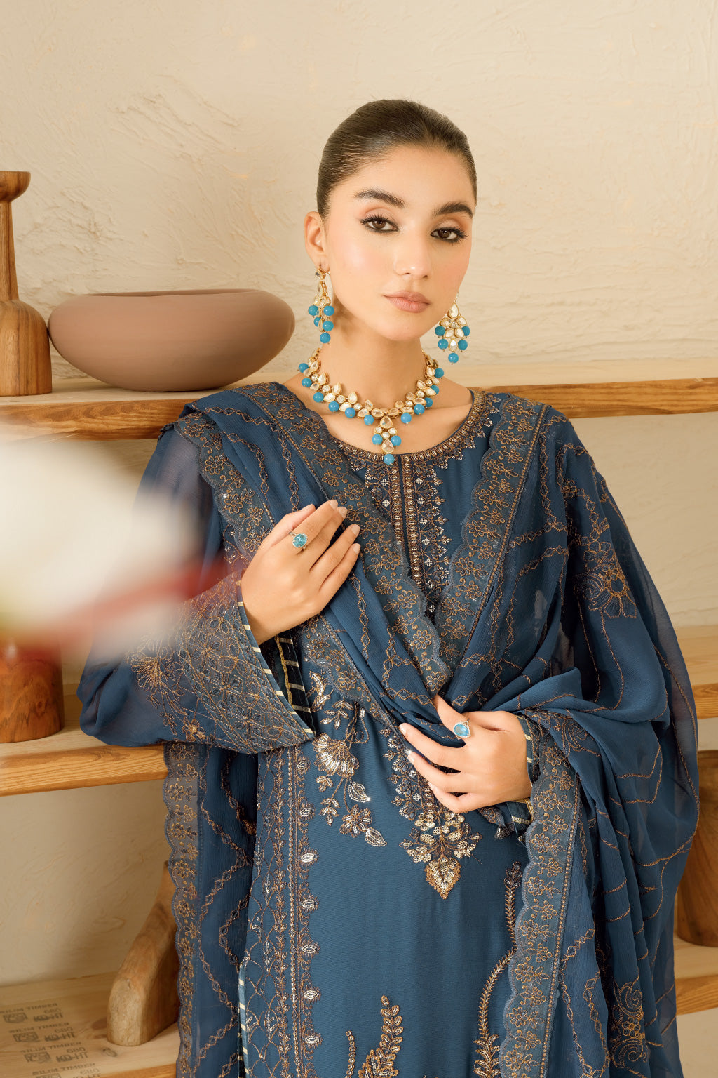 Ramsha | Sonehri Collection | BB-101 -  Ramsha Ladies Clothes - Original Designer Dress - House of Maryam