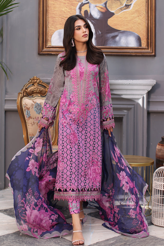 Charizma | Rang e Bahar 24 | CRB4-02 -  Charizma Casuals - Original Designer Dress - House of Maryam