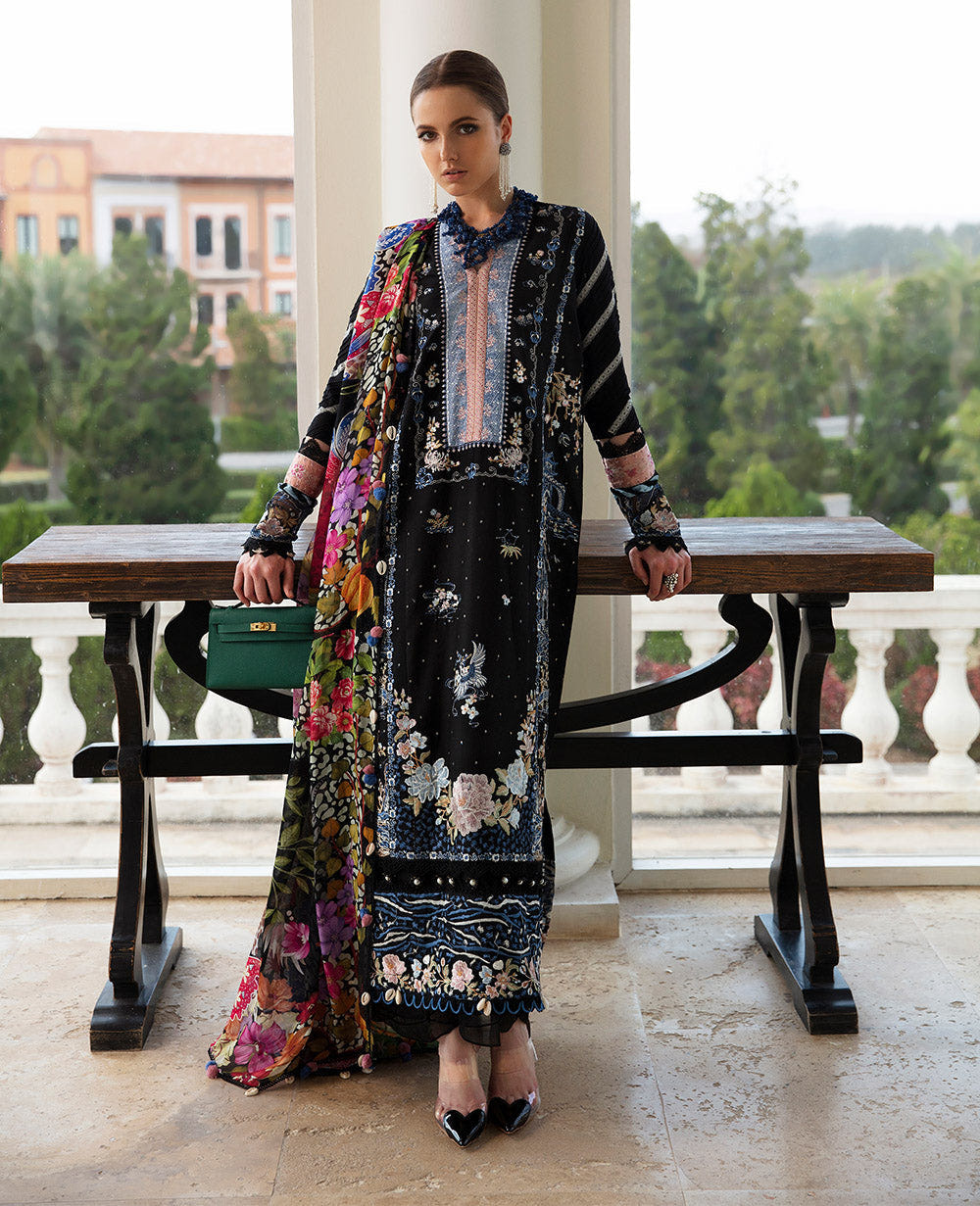 Republic Womenswear | Ilana Eid Luxury Lawn | MÃÂ©line -  Republic Womenswear Luxury - Original Designer Dress - House of Maryam