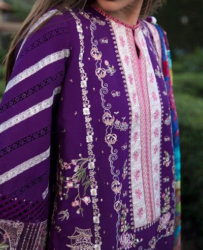 Republic Womenswear | Ilana Eid Luxury Lawn | Lisette -  Republic Womenswear Luxury - Original Designer Dress - House of Maryam