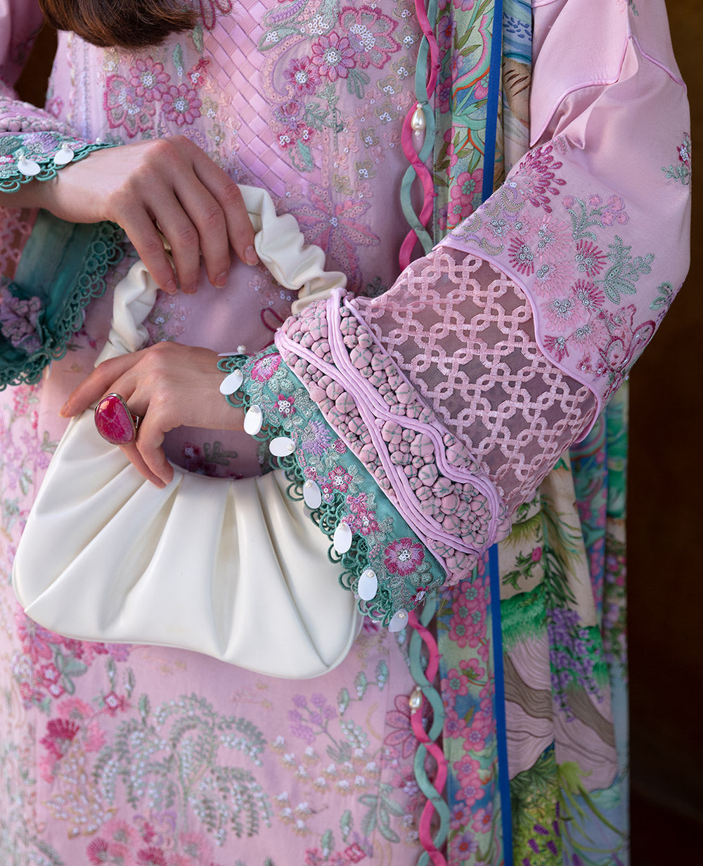 Republic Womenswear | Ilana Eid Luxury Lawn | Aveline -  Republic Womenswear Luxury - Original Designer Dress - House of Maryam