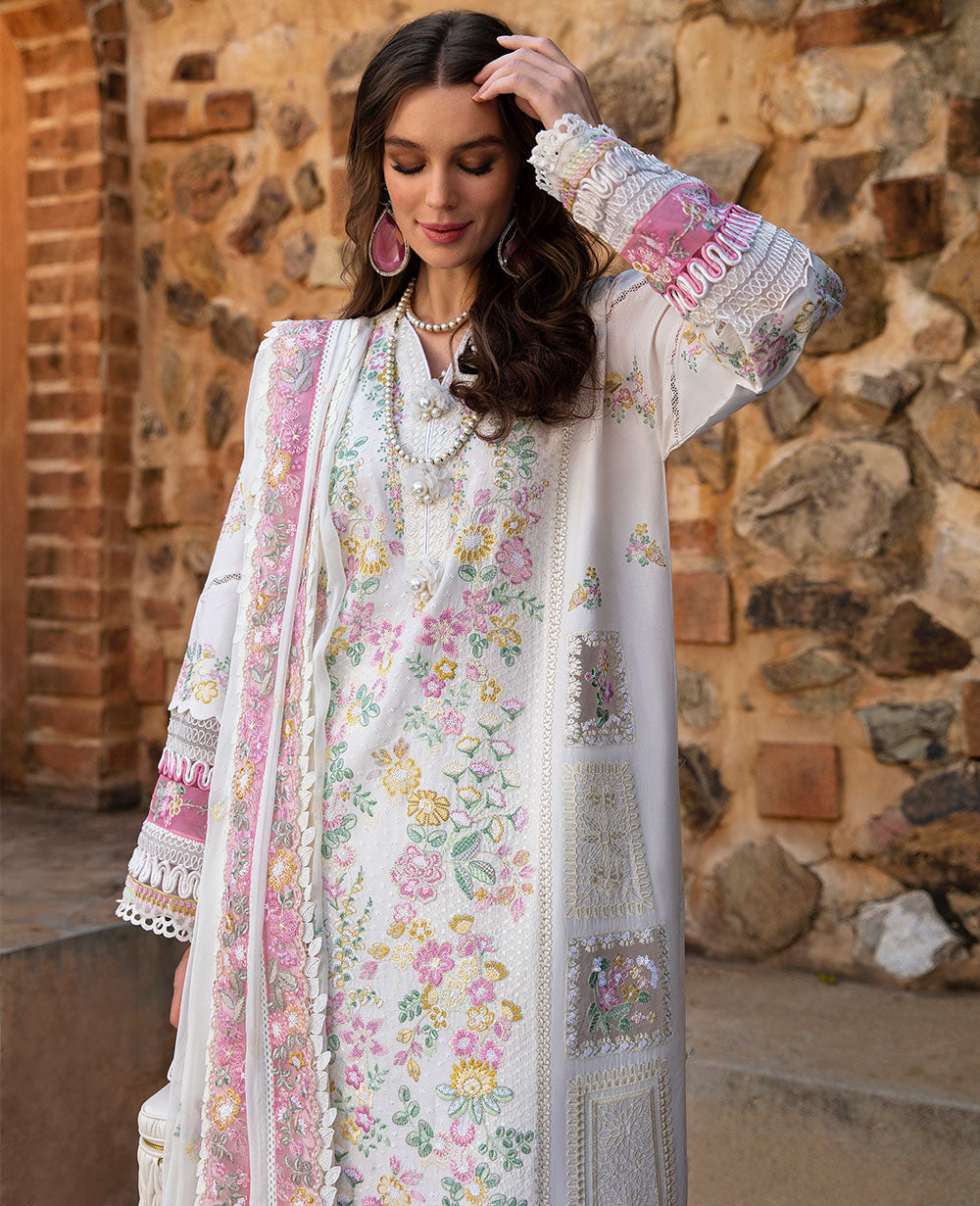 Republic Womenswear | Ilana Eid Luxury Lawn | Reveuse by Designer Republic Womenswear - House of Maryam - Pakistani Designer Ethnic Wear in {{ shop.shopifyCountryName }}