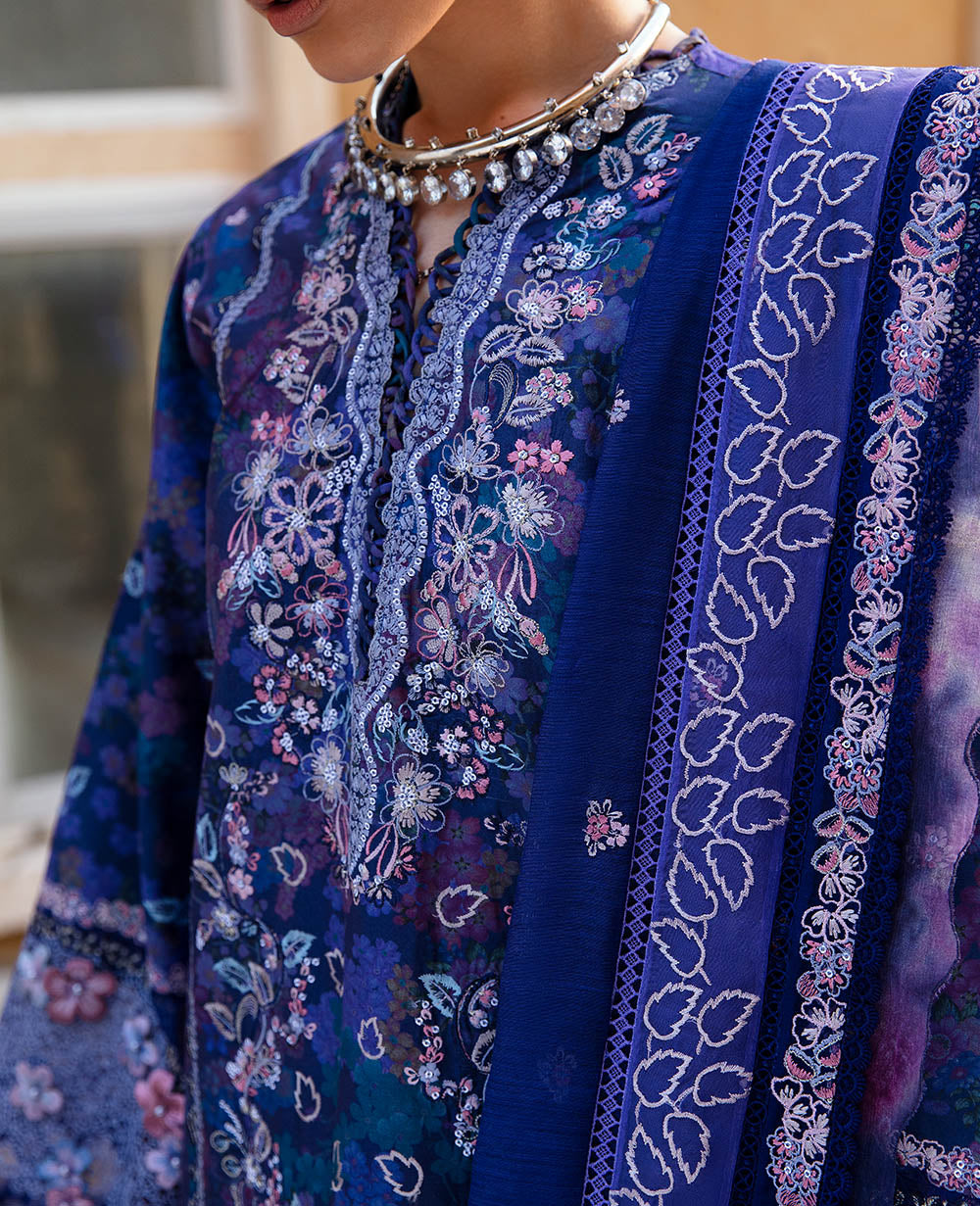 Republic Womenswear | Ilana Eid Luxury Lawn | Lawn Lune -  Republic Womenswear Luxury - Original Designer Dress - House of Maryam