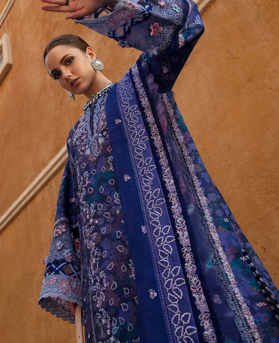 Republic Womenswear | Ilana Eid Luxury Lawn | Lawn Lune -  Republic Womenswear Luxury - Original Designer Dress - House of Maryam