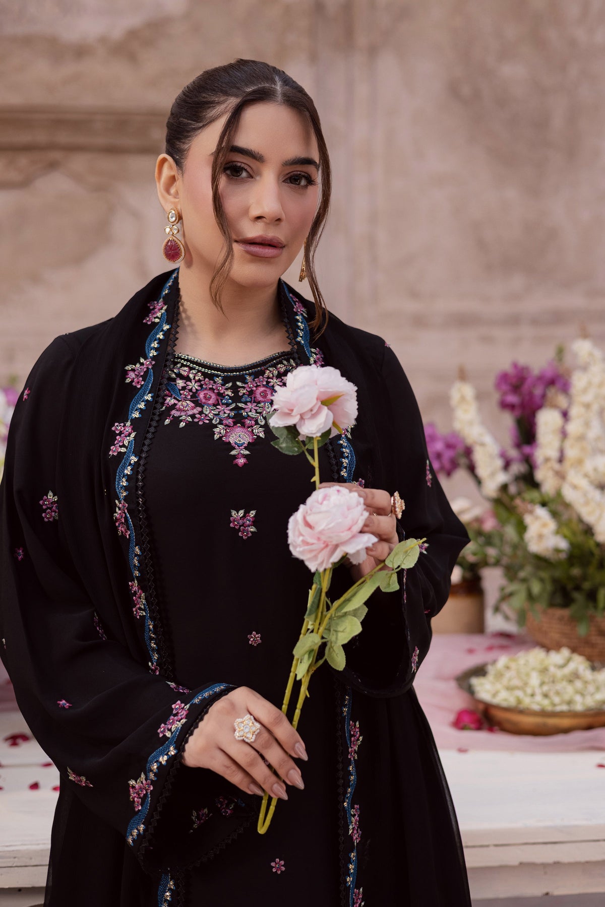 Batik | Gulmohar Festive Eid Edit 26' | Rea 3Pc, image 4