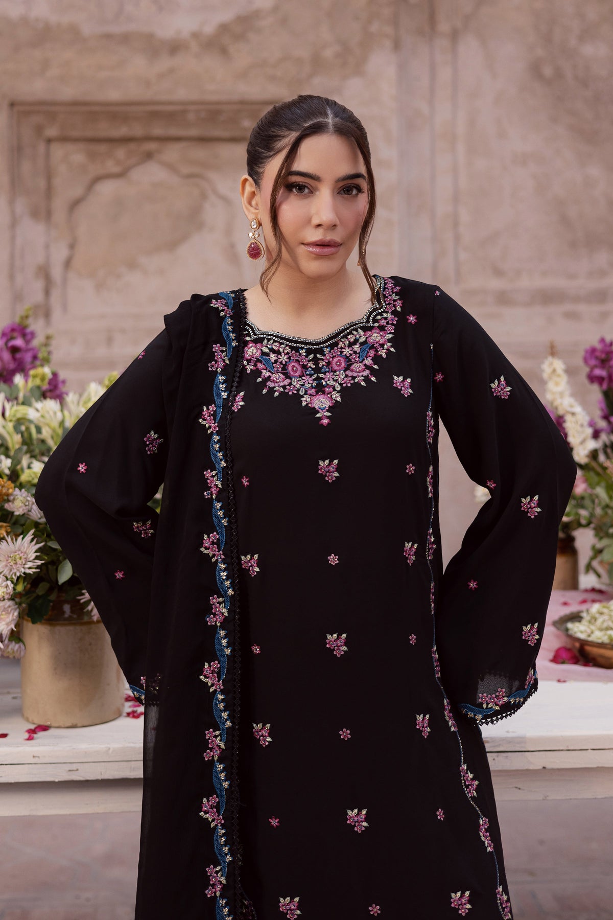 Batik | Gulmohar Festive Eid Edit 26' | Rea 3Pc, image 2