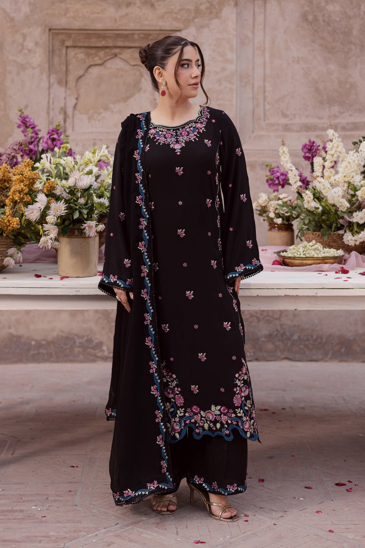 Batik | Gulmohar Festive Eid Edit 26' | Rea 3Pc, image 3