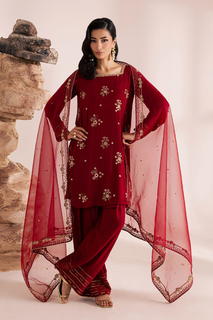 Batik | Winter 25 | Red Aria-2