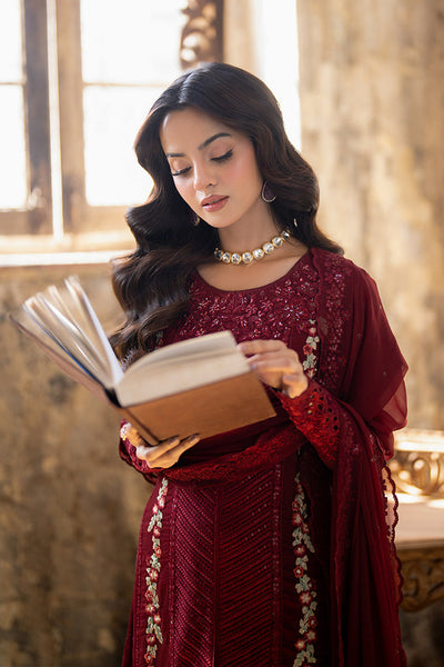 Azure | Ensembles Embroidered Formals | Red Mist -  Azure Ladies Clothes - Original Designer Dress - House of Maryam