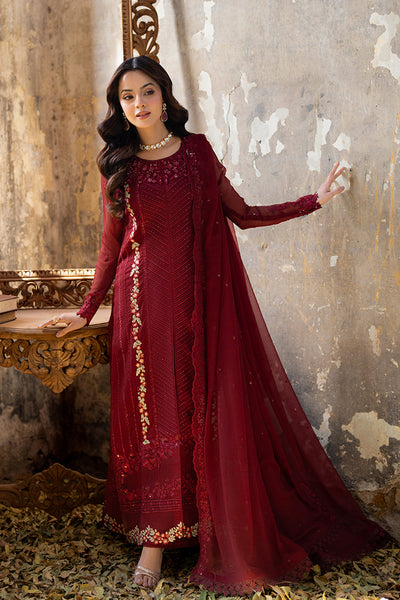Azure | Ensembles Embroidered Formals | Red Mist -  Azure Ladies Clothes - Original Designer Dress - House of Maryam