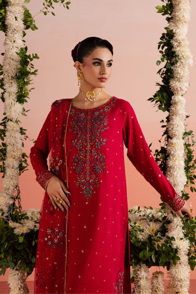 Batik | Gulmohar Festive Eid Edit 26' | Red Sona 3Pc