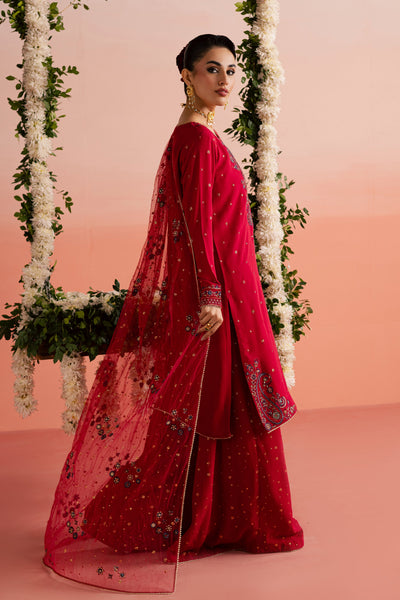 Batik | Gulmohar Festive Eid Edit 26' | Red Sona 3Pc