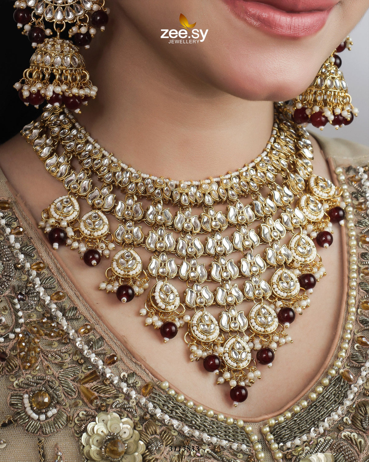 Uzma Bridal Set -  Zeesy Bridal Set - Original Designer Dress - House of Maryam