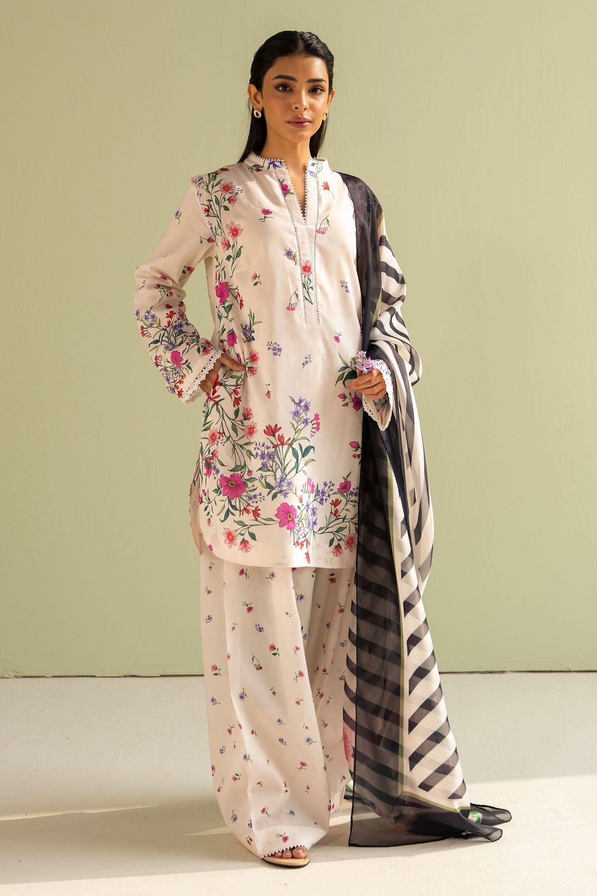 Zara Shahjahan | Coco Prints 25 | Reena-4B -  Zara Shahjahan Ladies Clothes - Original Designer Dress - House of Maryam