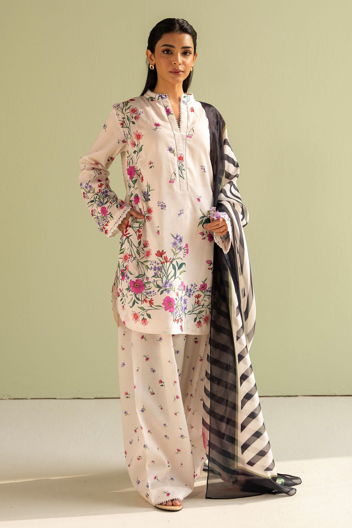 Zara Shahjahan | Coco Prints 25 | Reena-4B -  Zara Shahjahan Ladies Clothes - Original Designer Dress - House of Maryam