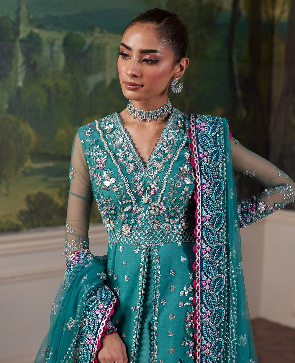 Republic Womenswear | Pieno De Verde Wedding 24 | RWU-24-D6 (Serra ) by Designer Republic Womenswear - House of Maryam - Pakistani Designer Ethnic Wear in {{ shop.shopifyCountryName }}