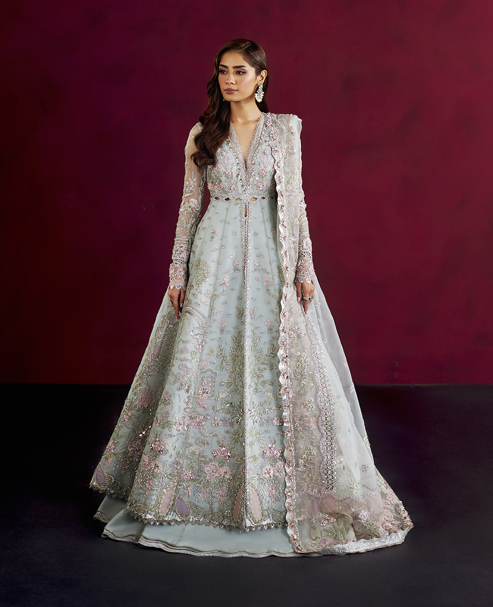 Republic Womenswear | Pieno De Verde Wedding 24 | RWU-24-D8 (Kyla ) by Designer Republic Womenswear - House of Maryam - Pakistani Designer Ethnic Wear in {{ shop.shopifyCountryName }}