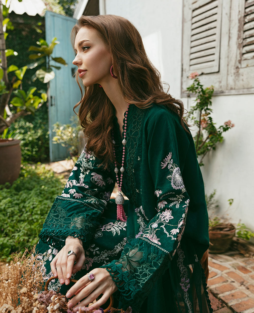 Republic Womenswear | Embroidered Pret 24 | Fleur -  Republic Womenswear Luxury - Original Designer Dress - House of Maryam