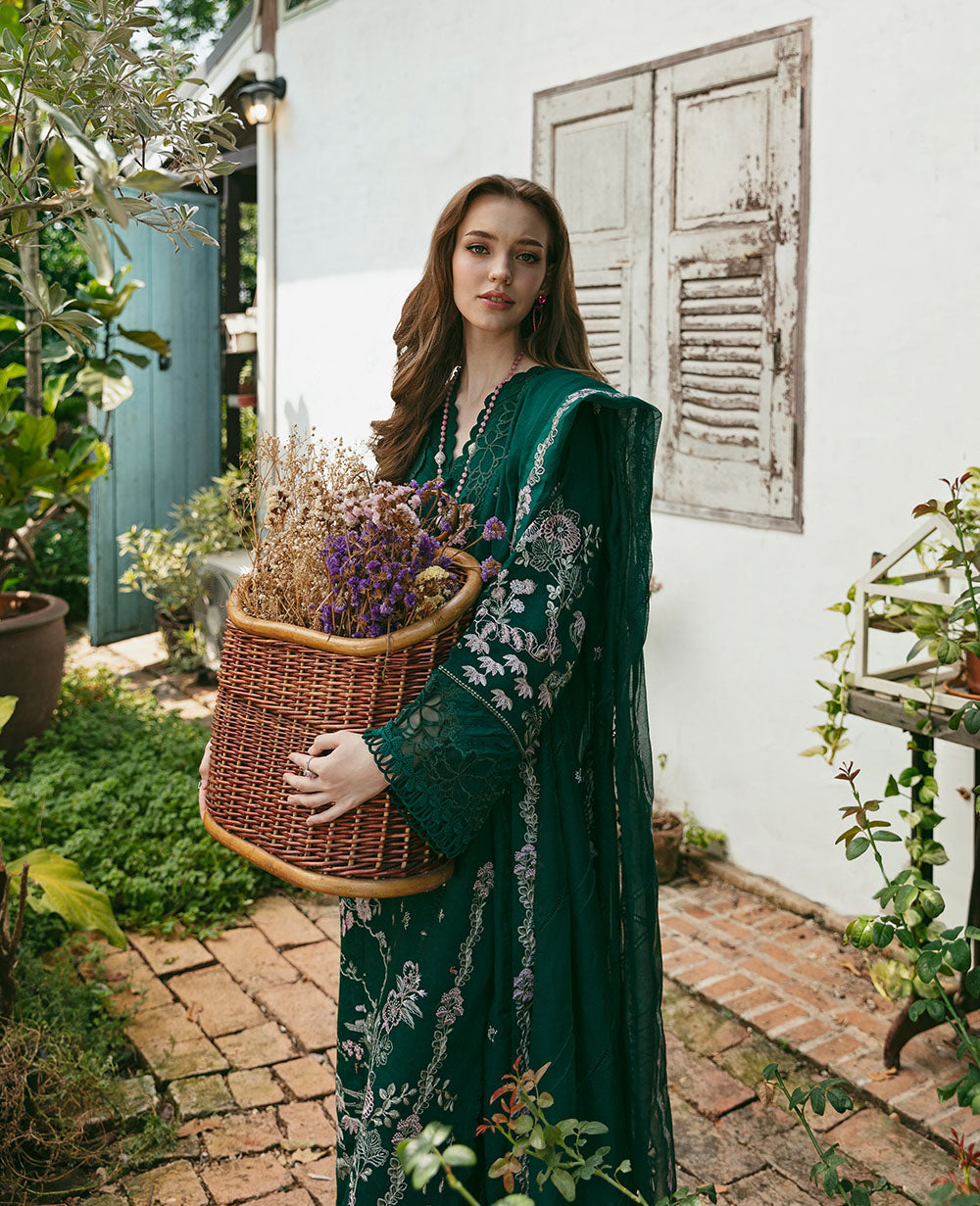 Republic Womenswear | Embroidered Pret 24 | Fleur -  Republic Womenswear Luxury - Original Designer Dress - House of Maryam