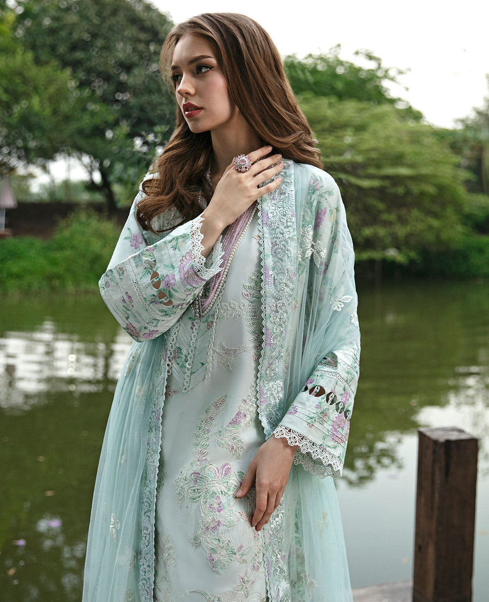 Republic Womenswear | Embroidered Pret 24 | Ilana -  Republic Womenswear Luxury - Original Designer Dress - House of Maryam