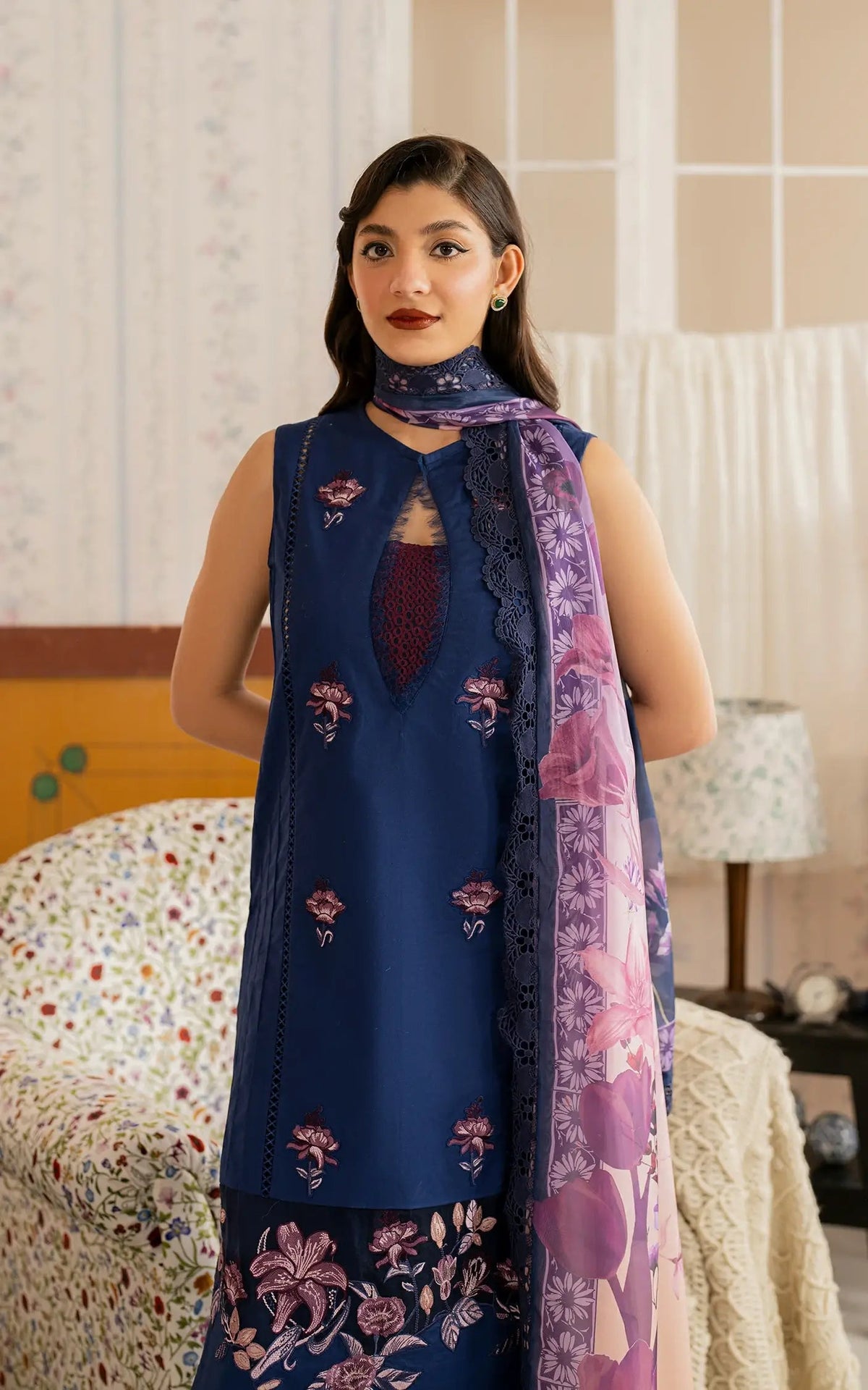 Asifa and Nabeel | Meraki Vintage 25 | Resham (MVL25-18) -  Asifa and Nabeel Ladies Clothes - Original Designer Dress - House of Maryam