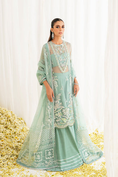 Saffron | Reveur Luxury Festive | SF-08 Aislin -  Saffron Formal - Original Designer Dress - House of Maryam