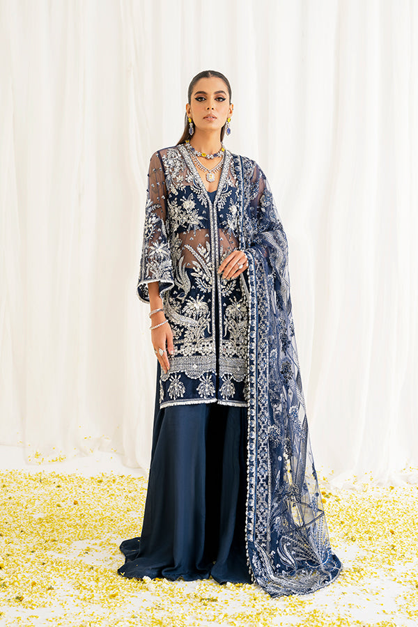 Saffron | Reveur Luxury Festive | SF-07 Marina -  Saffron Formal - Original Designer Dress - House of Maryam